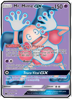 Mr. Mime GX, Tormenta Celestial Nº 156 Normal
