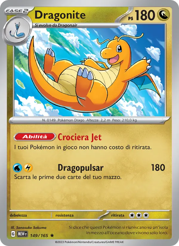 Dragonite, 151 No. 149
