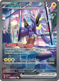 Miraidon ex, Escarlata y Púrpura No. 244 Holo