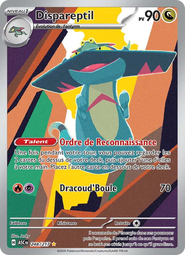 Dispareptil, Héros Transcendants No. 248