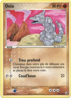 Onix, EX Forces Cachées No. 65 Normal