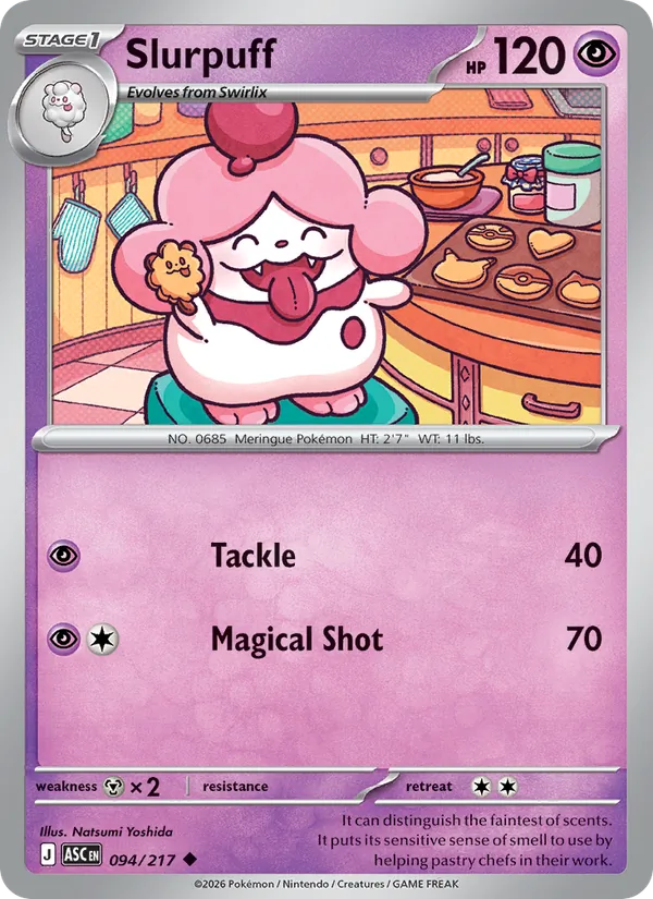 Slurpuff, Ascended Heroes No. 094