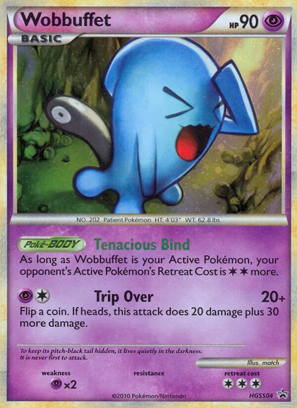 Wobbuffet, HGSS Black Star Promos No. HGSS04
