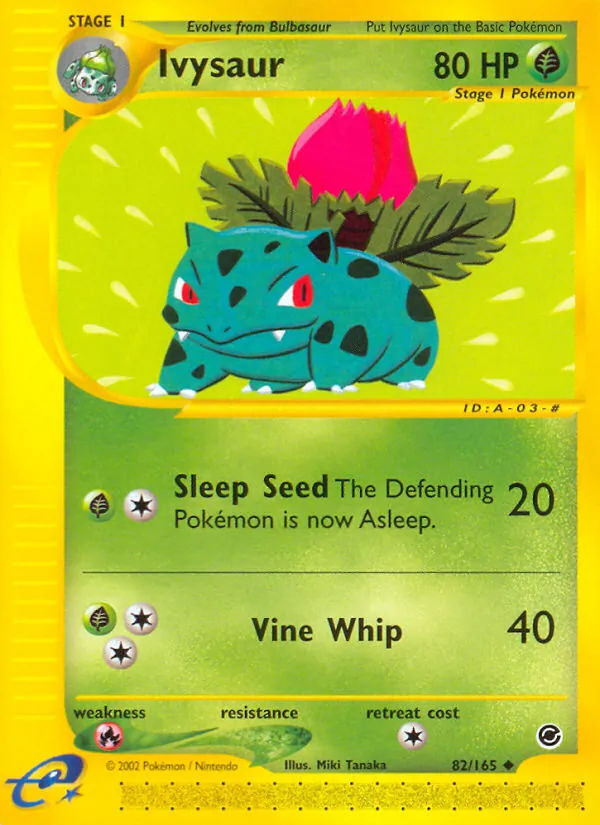 Ivysaur, Expedition Base Set No. 82