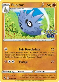 Pupitar, Pokémon GO Nº 038 Normal