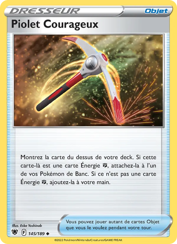 Piolet Courageux, Astres Radieux No. 145