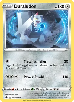 Duraludon, SCSC Promokarten Nº SWSH060 Holo