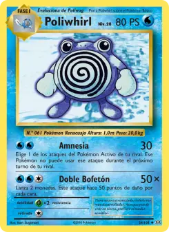 Poliwhirl, Evoluciones Nº 24 Normal