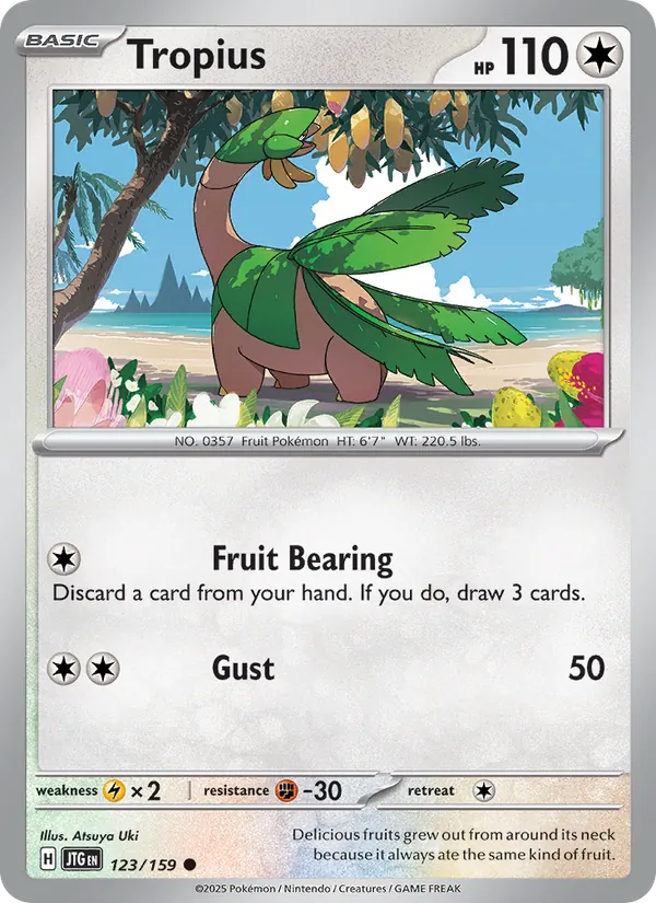 Tropius, Journey Together No. 123
