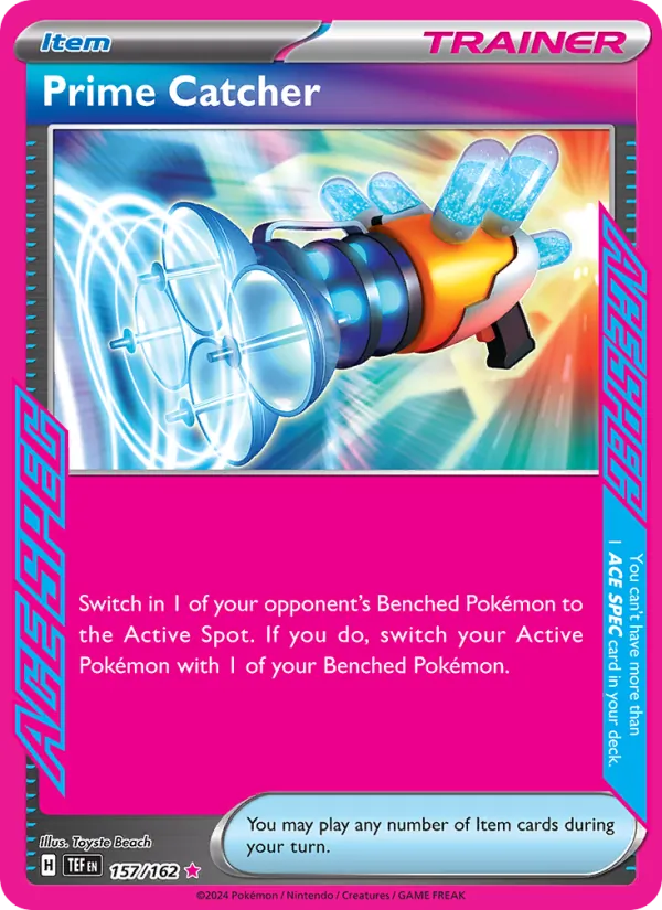 Prime Catcher, Temporal Forces No. 157