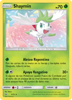 Shaymin, Leyendas Luminosas No. 7