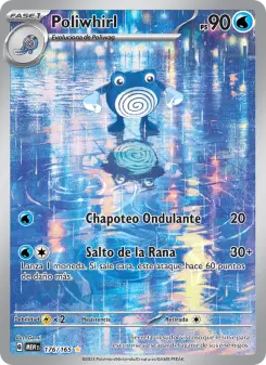Poliwhirl, 151 Nº 176 Holo