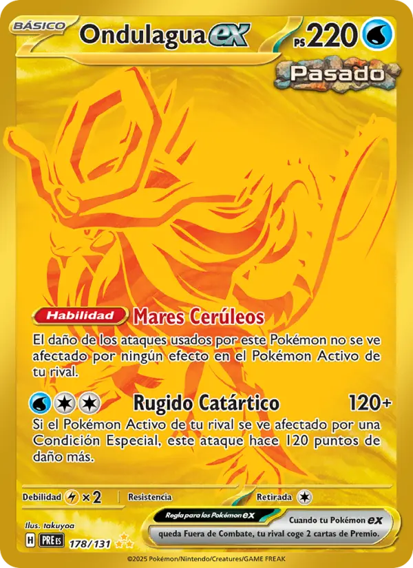 Ondulagua ex, Evoluciones Prismáticas No. 178