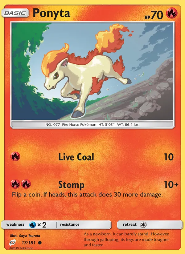 Ponyta, Team Up No. 17