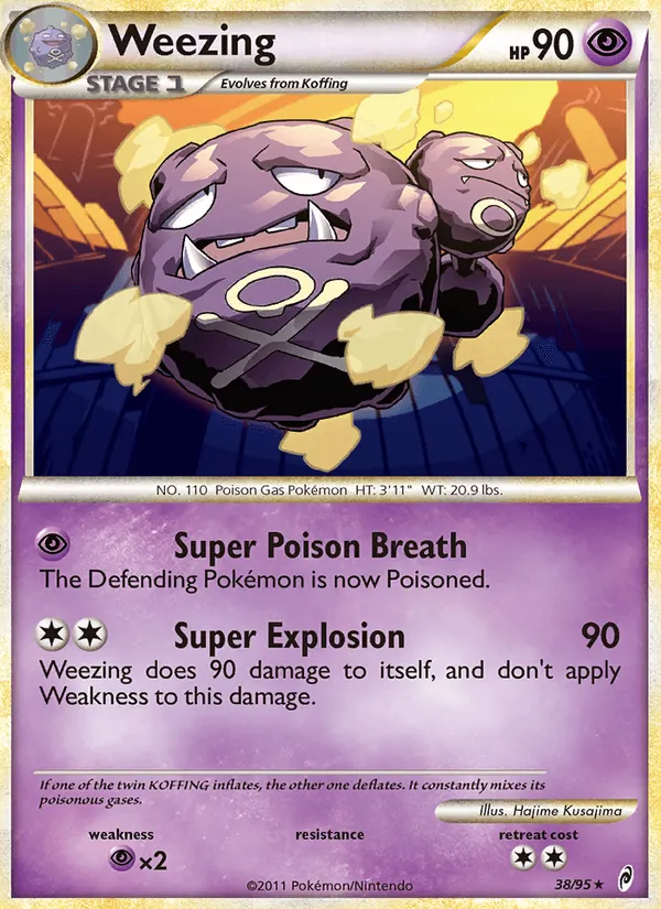 Weezing, Call of Legends No. 38