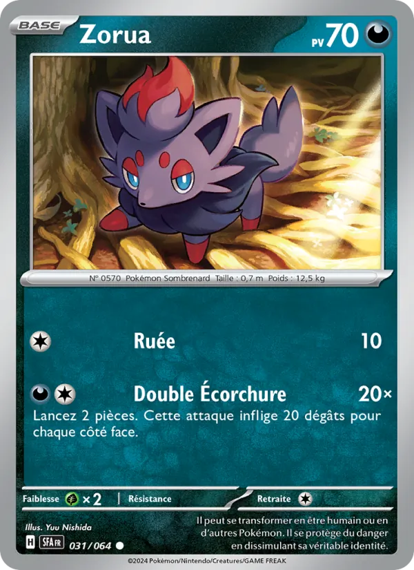 Zorua, Fable Nébuleuse No. 031