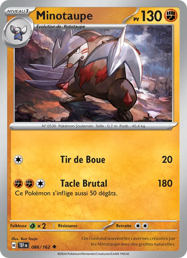 Minotaupe, Forces Temporelles No. 086