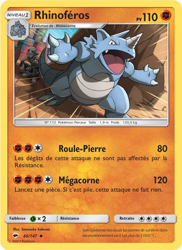 Rhinoféros, Ombres Ardentes Nº 66