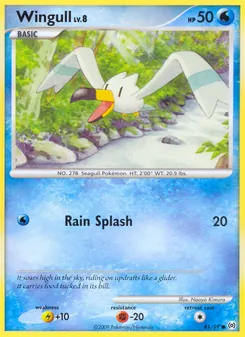 Wingull, Arceus No. 81 Normal
