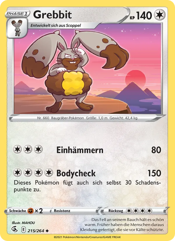 Grebbit, Fusions Angriff No. 215