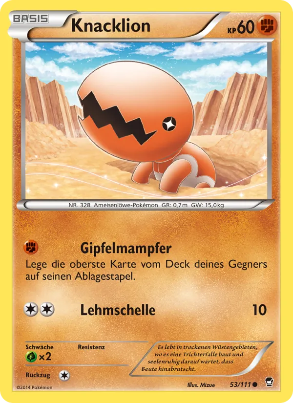 Knacklion, Fliegende Fäuste No. 53