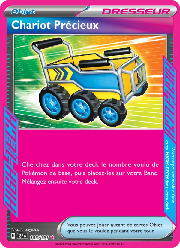 Chariot Précieux, Étincelles Déferlantes Nº 185