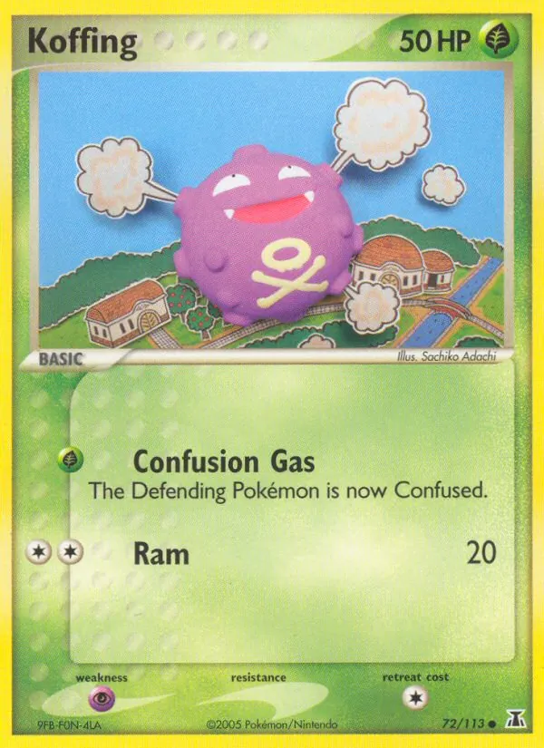 Koffing, Delta Species Nº 72