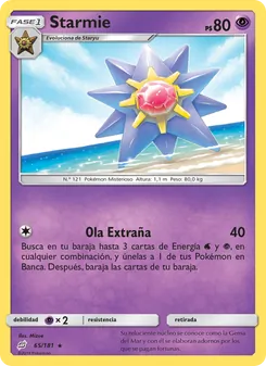 Starmie, Union de Aliados No. 65 Normal
