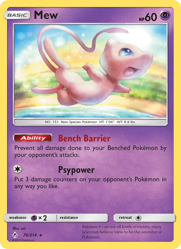 Mew, Unbroken Bonds No. 76