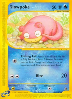 Slowpoke, Aquapolis Nº 108 Normal