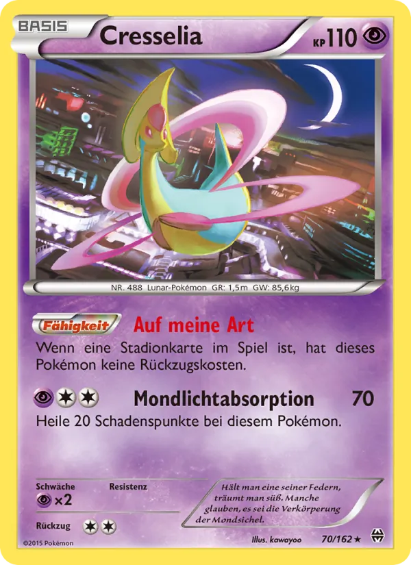 Cresselia, TURBOstart No. 70