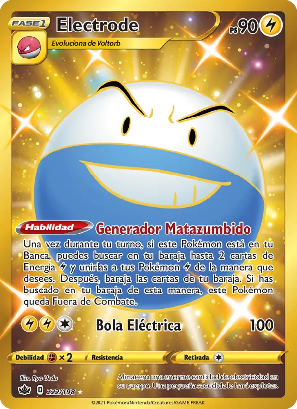 Electrode, Reinado Escalofriante Nº 222