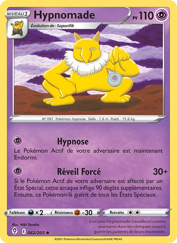 Hypnomade, Évolution Céleste No. 62