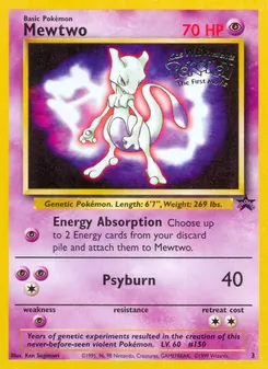 Mewtwo, Wizards Black Star Promos No. 3