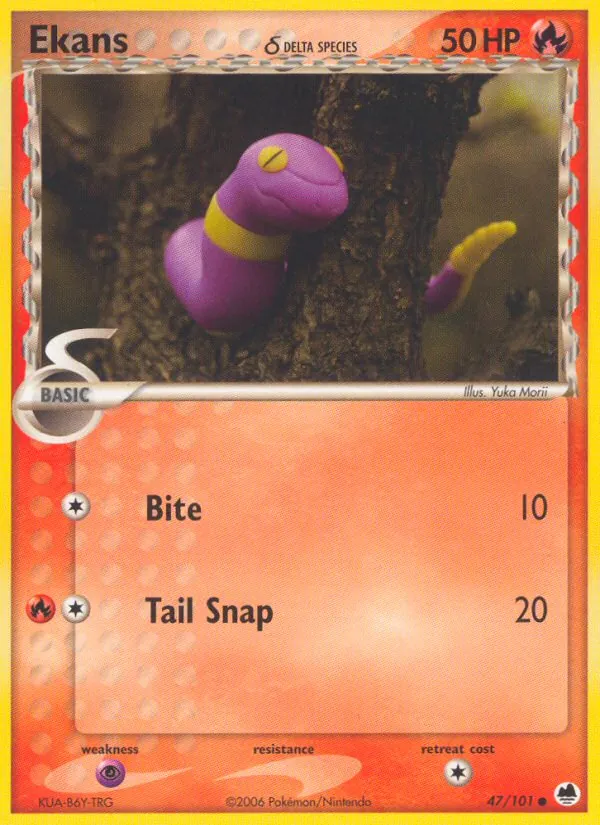 Ekans δ, Dragon Frontiers No. 47