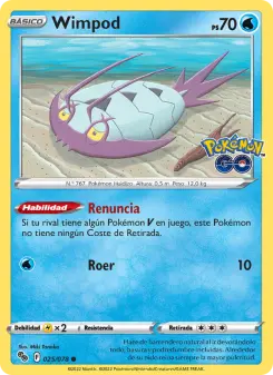 Wimpod, Pokémon GO Nº 025 Normal