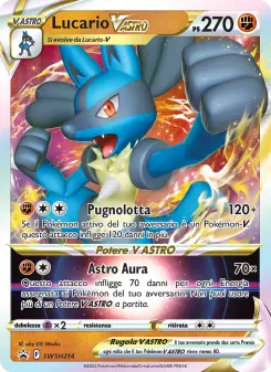 Lucario V ASTRO, SPSC Promo Nº SWSH214 Normal