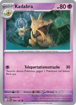 Kadabra, 151 Nº 064 Normal