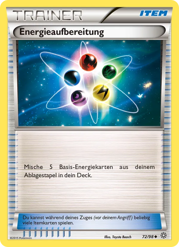 Energieaufbereitung, Ewiger Anfang Nº 72