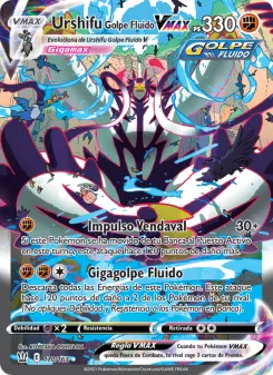 Urshifu Golpe Fluido VMAX, Estilos de Combate Nº 170 Holo