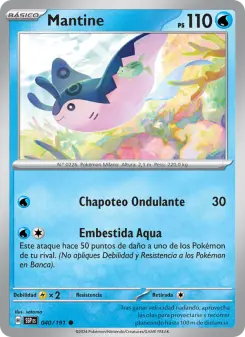 Mantine, Chispas Fulgurantes No. 040 Normal
