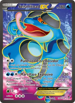 Seismitoad EX, Puños Furiosos No. 106 Normal