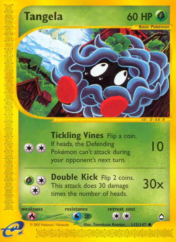 Tangela, Aquapolis No. 112