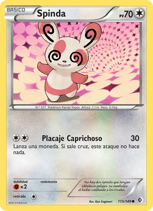 Spinda, Fronteras Cruzadas No. 115
