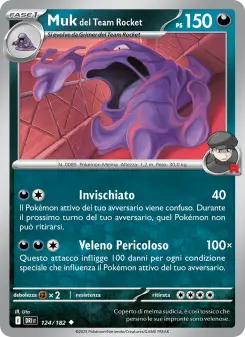 Muk del Team Rocket, Rivali Predestinati Nº 124 Normal