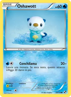 Oshawott, Nero e Bianco No. 28 Normal