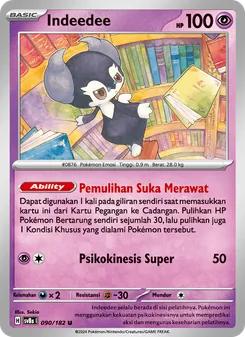 Indeedee, Kilat Rasi No. 090 Normal