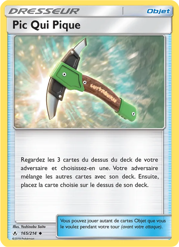Pic Qui Pique, Alliance Infaillible No. 165