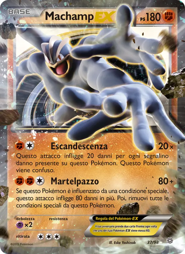 Machamp EX, Antiche Origini No. 37