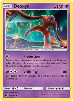 Deoxys, Tempête Céleste Nº 68 Normal